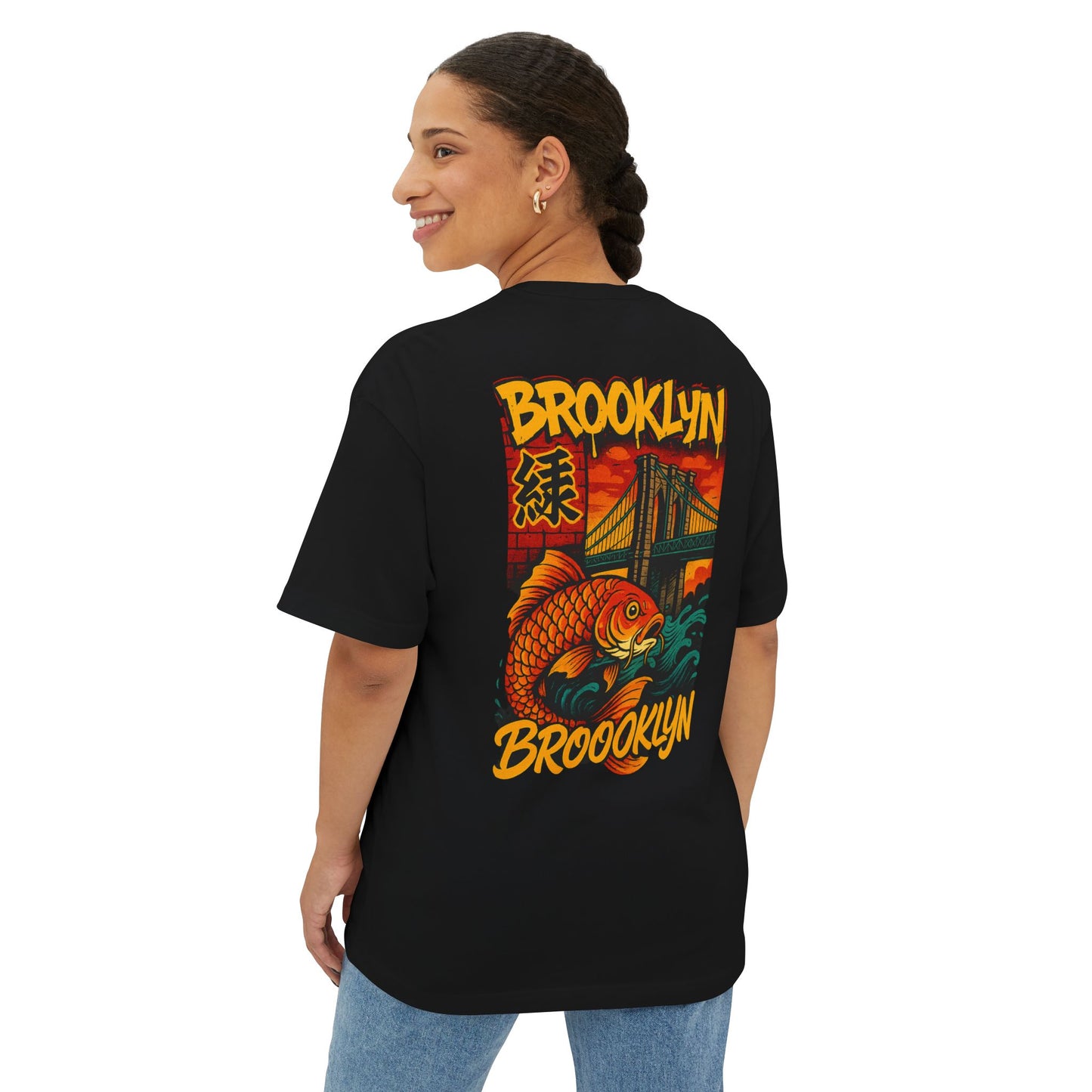 Brooklyn Unisex Oversized Boxy Tee