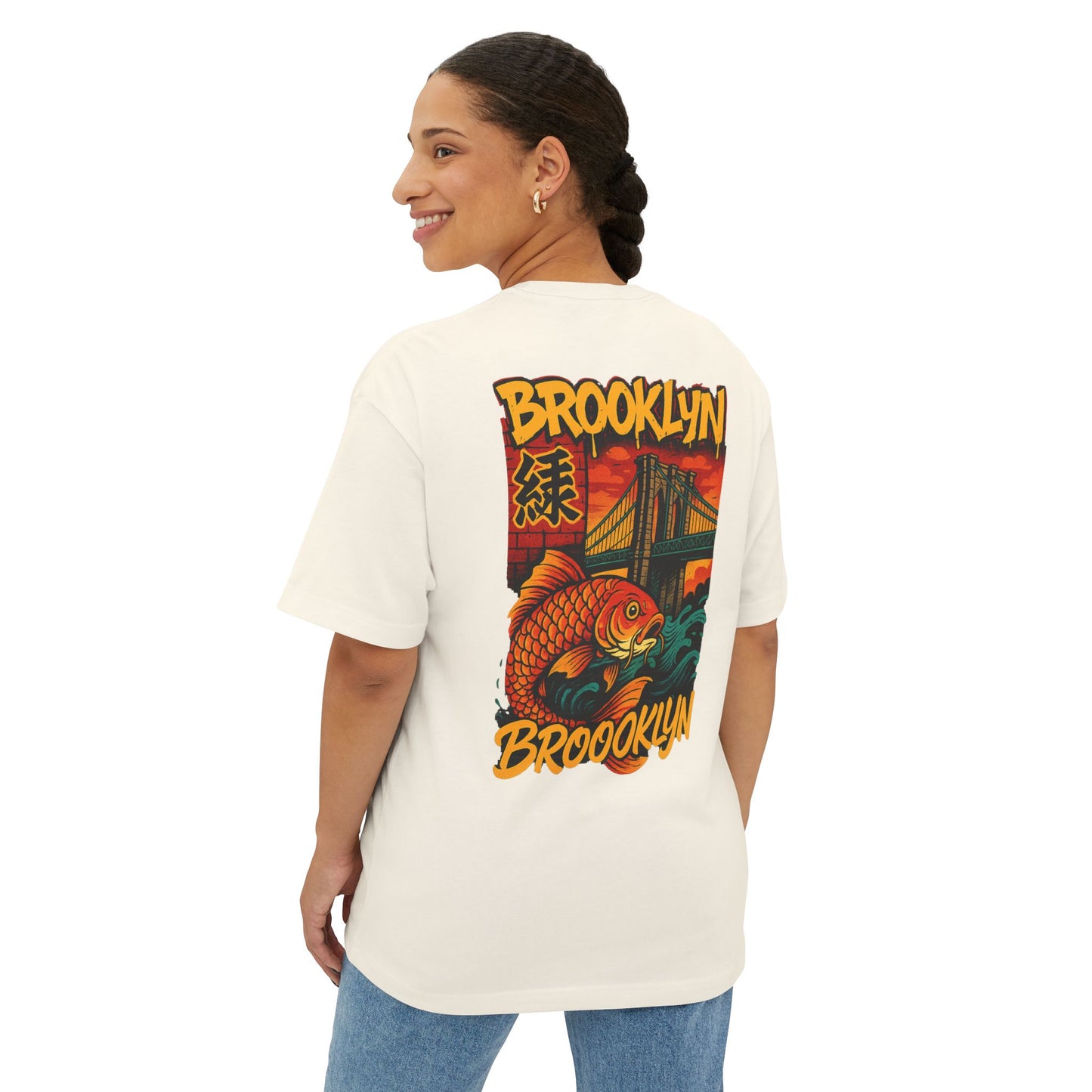 Brooklyn Unisex Oversized Boxy Tee