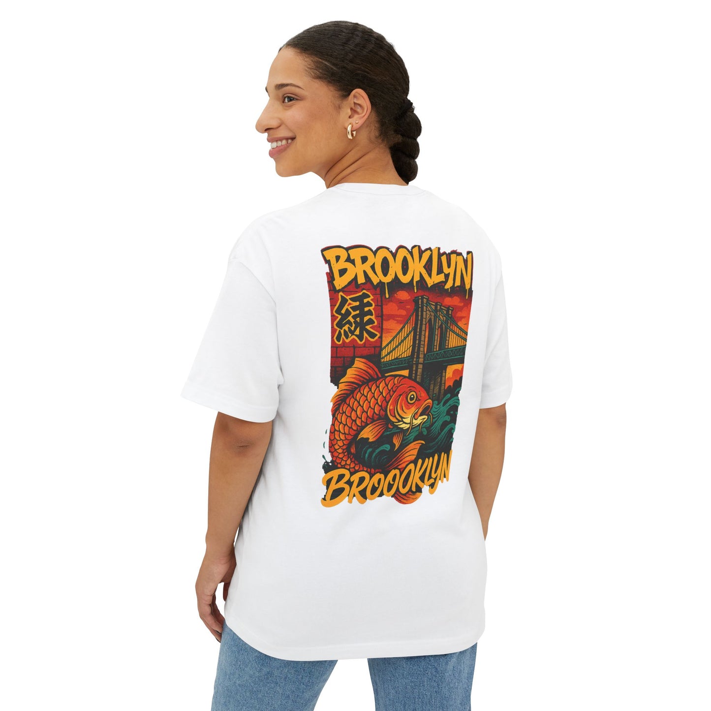 Brooklyn Unisex Oversized Boxy Tee