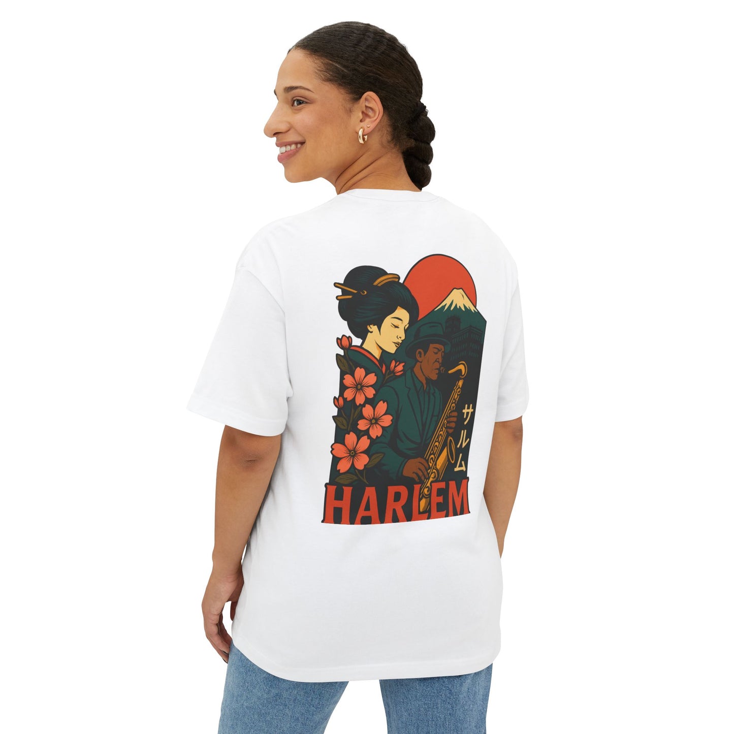 Harlem ‘Nights’ Oversized Boxy Tee