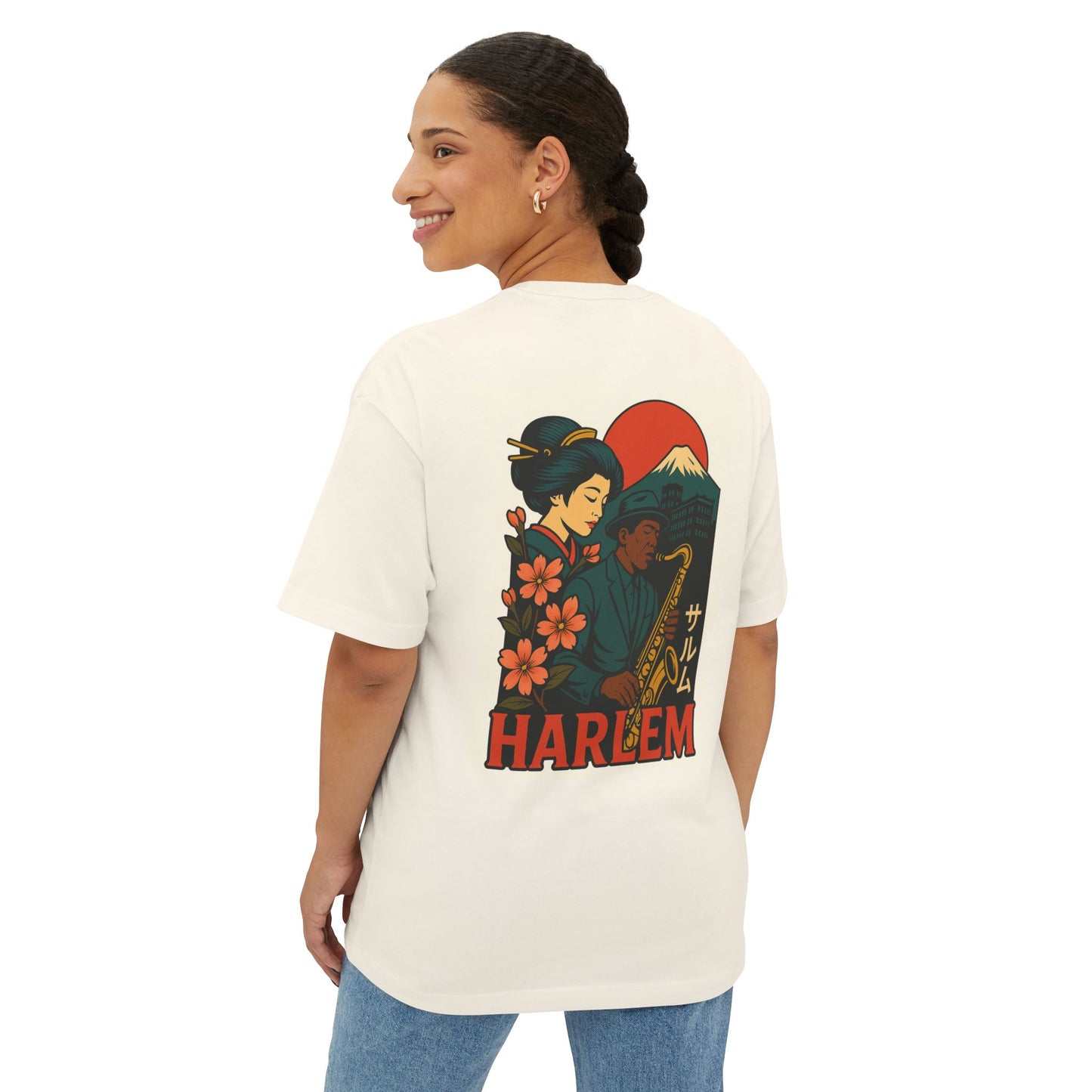 Harlem ‘Nights’ Oversized Boxy Tee
