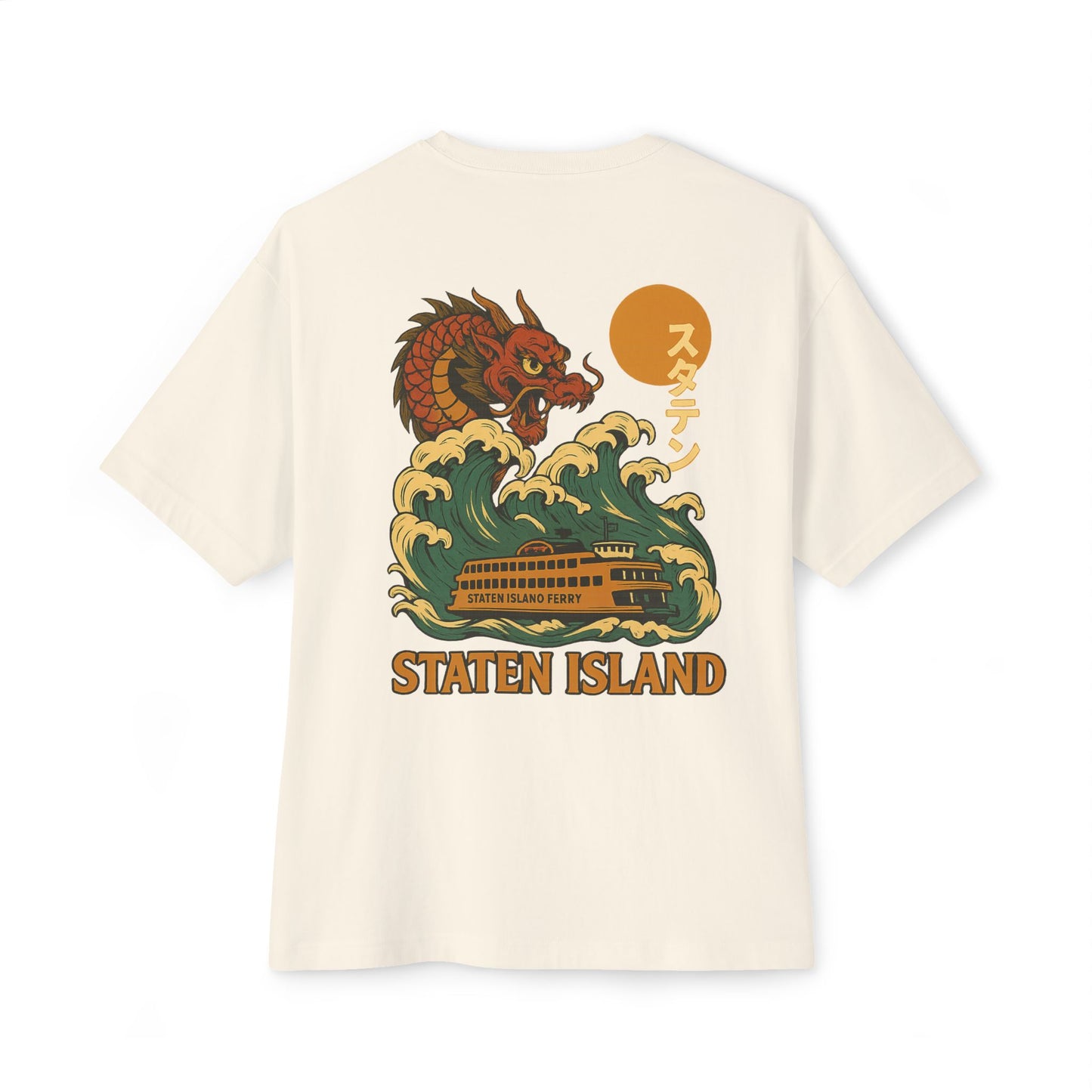 Staten Island Oversized Boxy Tee